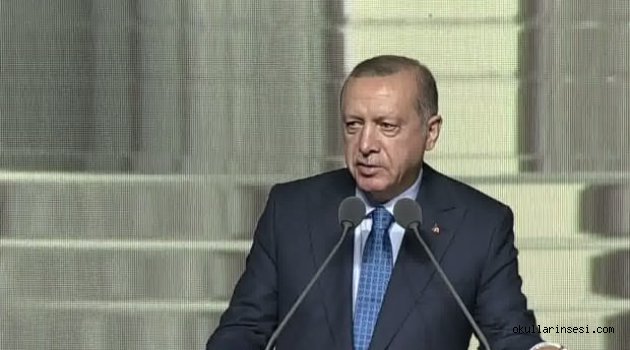Cumhurbaşkanı Erdoğan`dan burs müjdesi