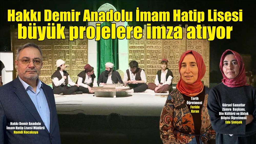 Hakkı Demir Anadolu İmam Hatip Lisesi büyük projelere imza atıyor
