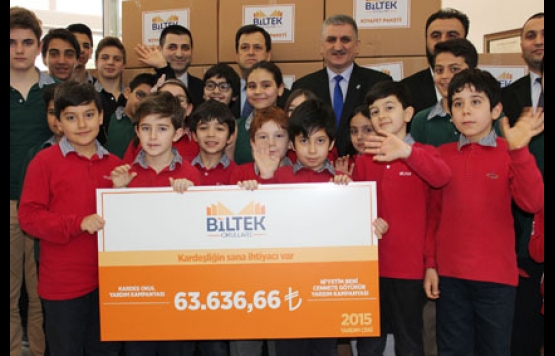 HARÇLIKLARIYLA YETİM ARKADAŞLARINA YARDIM ETTİLER