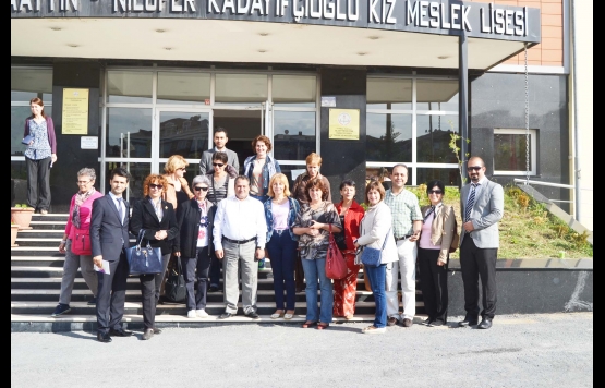 Alaattin Nilüfer Kadayıfçıoğlu Romanya Milli Eğitim Bakanlığı Yetkililerini misafir etti
