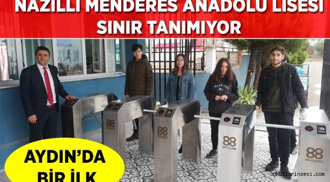 Devamsızlığın önlenmesi için turnike taktırdı, velilerin endişesi azaldı