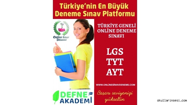 Türkiye?nin En Büyük  Deneme Sınav Platformu