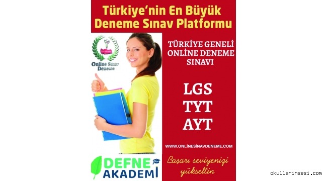 Türkiye?nin En Büyük  Deneme Sınav Platformu