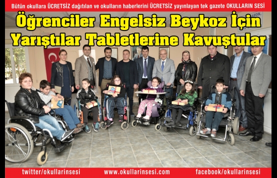 Öğrenciler Engelsiz Beykoz İçin Yarıştılar Tabletlerine Kavuştular