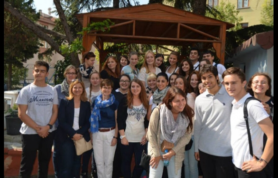 Küçükyalı Rezan Has Anadolu Lisesi,  Alman öğrencileri İstanbulu gezdirdi