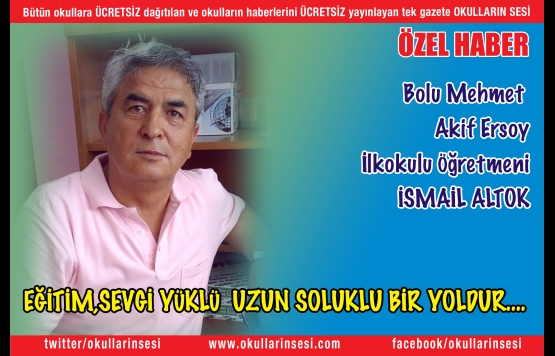 EĞİTİM,SEVGİ YÜKLÜ  UZUN SOLUKLU BİR YOLDUR.   
