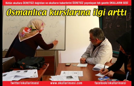 Osmanlıca kurslarına ilgi arttı