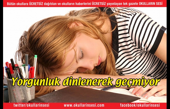 Sürekli yorgunsanız mutlaka okuyun