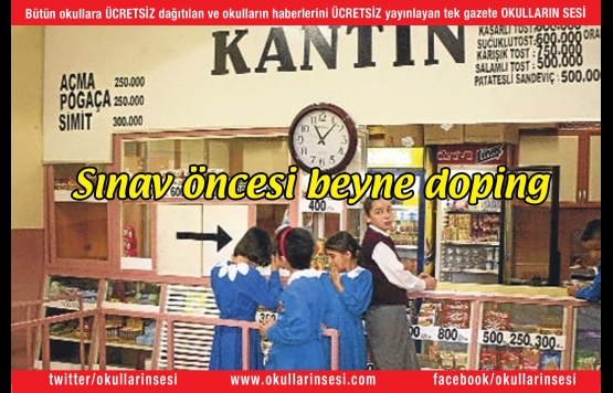 Okul yemekleri besin değerine göre hesaplanmalı. Kantinden neler yemeleyiz