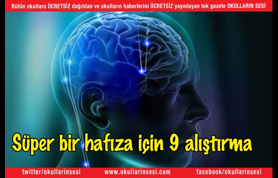 Süper bir hafıza için 9 alıştırma