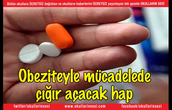 Obeziteyle mücadelede çığır açacak hap