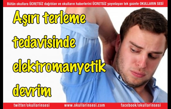 Aşırı terleme tedavisinde elektromanyetik devrim
