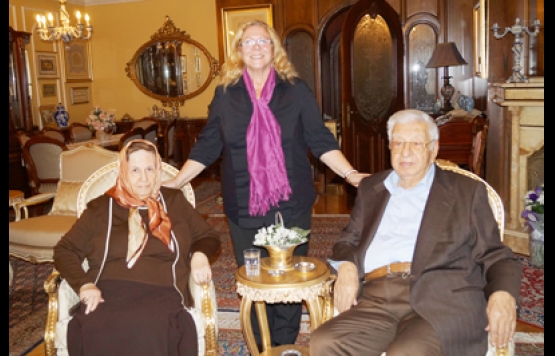 Meral Kurulay okulun bağışsını ziyaret etti