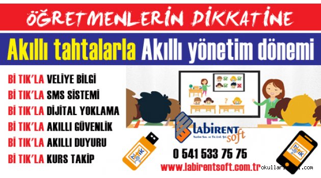Akıllı tahtalarla Akıllı yönetim dönemi