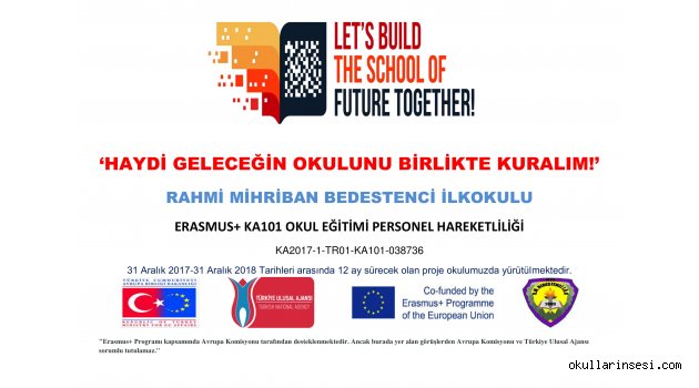 ÇEKMEKÖY RAHMİ MİHRİBAN BEDESTENCİ  İLKOKULU  İSPANYA YOLCUSU!