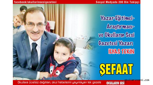 İLYAS TEKİN: ŞEFAAT