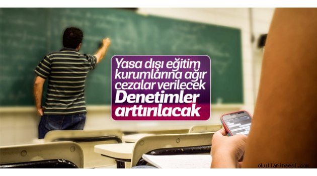 Merdiven altı kurslara ağır yaptırım geliyor