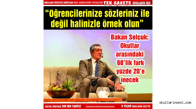 ?Öğrencilerinize sözleriniz ile  değil halinizle örnek olun?
